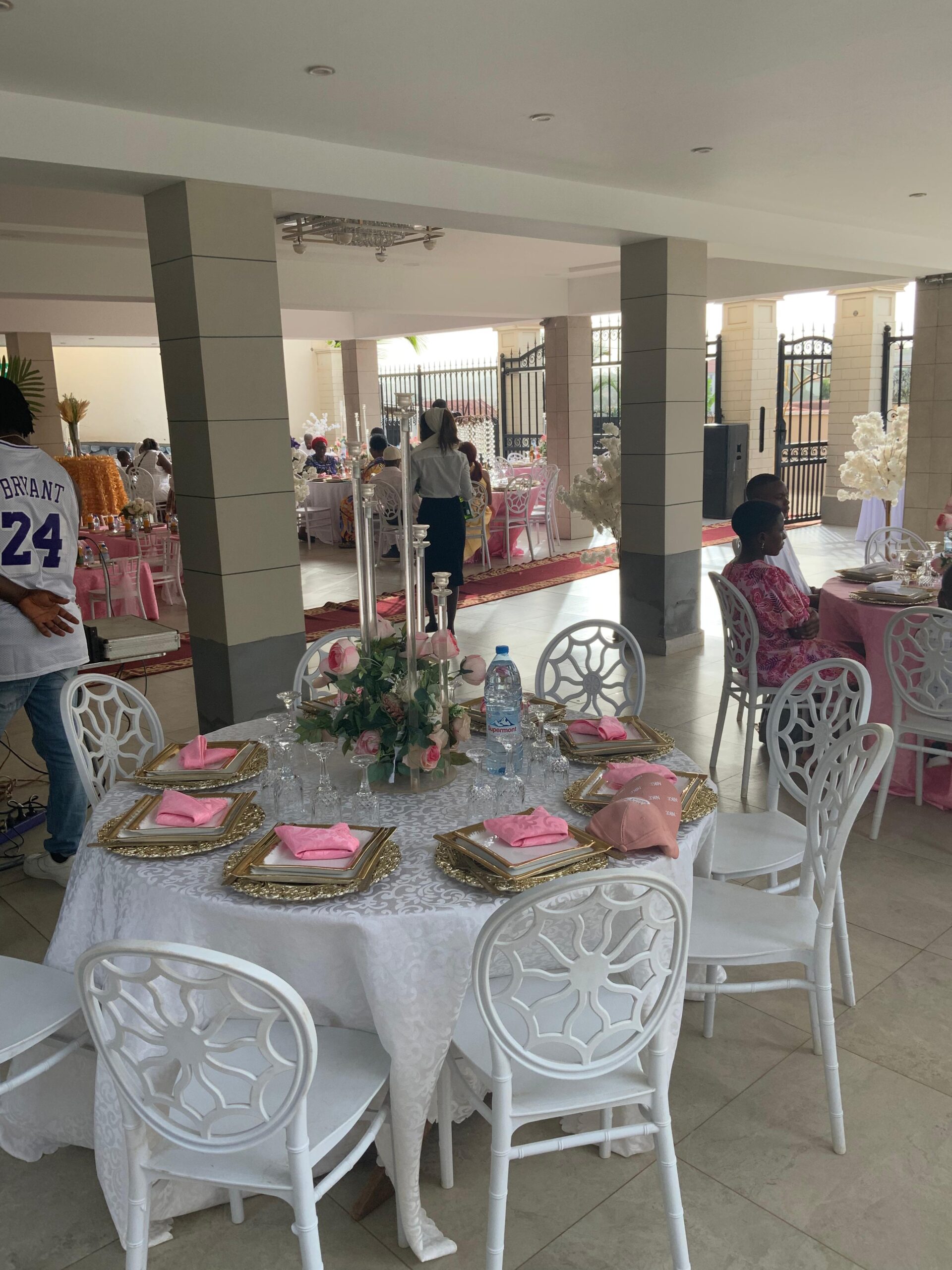 Conference and event space at Ethan Palace luxury serviced apartments Yaoundé